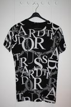 Mooie zwart shirt met witte en grijze letters, maat S, Kleding | Heren, T-shirts, Maat 46 (S) of kleiner, Ophalen of Verzenden