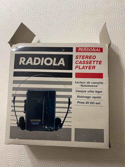 Baladeur cassette Radiola, TV, Hi-fi & Vidéo, Caméscopes analogiques
