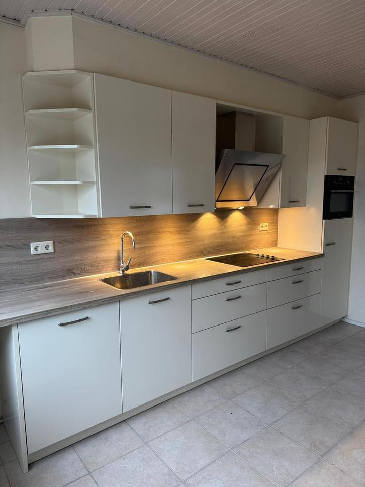 Prachtige Rechte Keuken + Apparatuur + GEDEMONTEERD, Huis en Inrichting, Keuken | Complete keukens, Ophalen of Verzenden