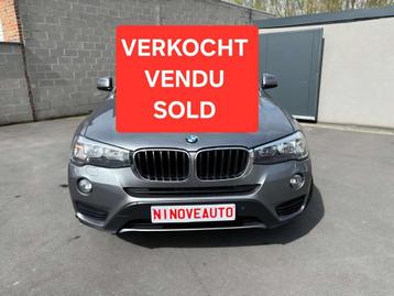 BMW X3 2.0 d sDrive18* AIRCO ALU CRUISE TREKH EURO6B, 100 kW, Achat, Euro 6, Entreprise