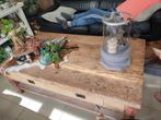 Piet Hein Eek salontafel in prachtig oud hout en teak., Ophalen, Gebruikt