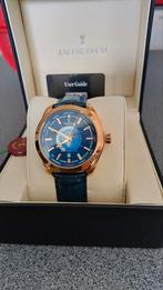 JACOB ZECH LONDEN, Handtassen en Accessoires, Horloges | Heren, Leer, Staal, Polshorloge, Nieuw