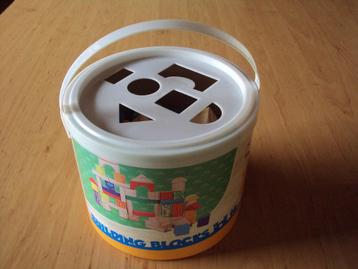 Houten bouwblokken - 50 stuks - Mini Matters Toys  beschikbaar voor biedingen