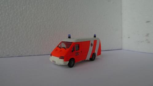 1/87 HO H0 Ford Transit Pompiers Belgique, Hobby & Loisirs créatifs, Voitures miniatures | 1:87, Utilisé, Voiture, Enlèvement ou Envoi