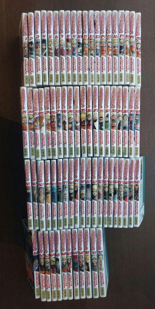 Collection integrale des tomes Naruto, Livres, BD | Comics, Comme neuf, Série complète ou Série, Japon (Manga), Enlèvement