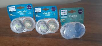 Nieuwe tutten - avent soothie ultra air - nuk mommy feel beschikbaar voor biedingen