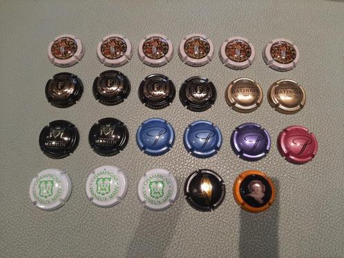 Champagne capsules uit Frankrijk (o.a. Épernay) en België, Verzamelen, Overige Verzamelen, Ophalen of Verzenden
