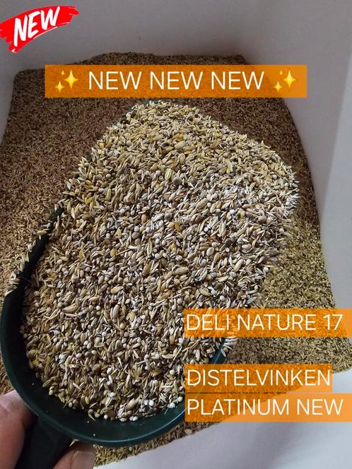 Deli Nature 17 - Distelvinken Platinum 5kg, Dieren en Toebehoren, Vogels | Toebehoren, Ophalen