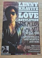 Concert poster Lenny Kravits 2009 Sportpaleis Antwerpen, Verzamelen, Ophalen of Verzenden, Zo goed als nieuw