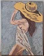 eigen schilderwerkjes 3 luik vrouwen, Ophalen of Verzenden