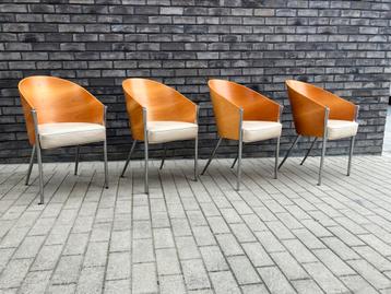 4x Chaises King Costes par Philippe Starck, Aleph Driade