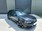 AUDI A3 TDI S LINE PLUS 184 pk LOOK RS3 DSG PANO 19 RS3, Auto's, Automaat, Zwart, 4 cilinders, Zwart