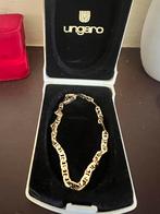 Vintage Emanuel Ungaro Men’s Gold Chain - Rare and Exquisite, Handtassen en Accessoires, Armbanden, Ophalen of Verzenden, Zo goed als nieuw