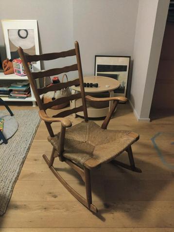Houten schommelstoel, Kinderen en Baby's, Ophalen, Gebruikt