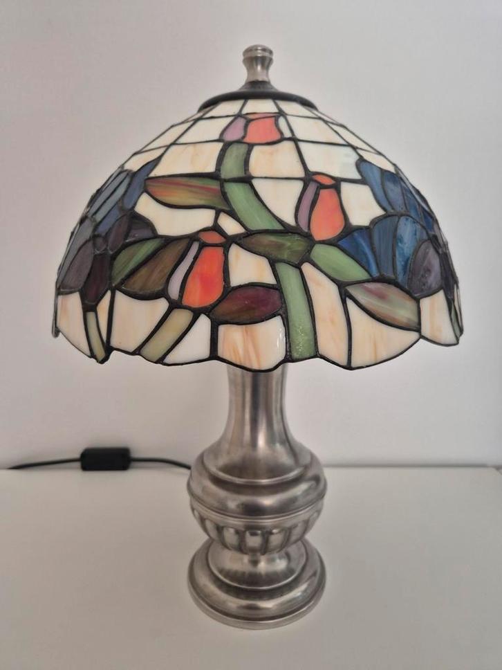Lampe de Table style Tiffany, Antiek en Kunst, Antiek | Verlichting, Ophalen of Verzenden