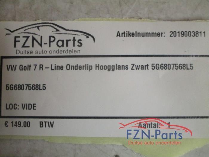 Diffuser achterbumper Volkswagen Golf (22744212), Auto-onderdelen, Carrosserie, Bumper, Achter, Gebruikt, Ophalen