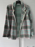 Groen geruite blazer Terra Di siena taille unique, Terra di Siena, Ophalen of Verzenden, Zo goed als nieuw, Jasje