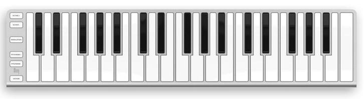 ESI Xkey 37 | Clavier MIDI USB ultra-plat avec 37 touches, Musique & Instruments, Équipement Midi, Neuf, Enlèvement