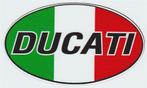 Ducati Italiaanse vlag sticker #1, Motos, Accessoires | Autocollants