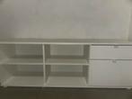 VIHALS TV bench, white, 146x37x50 cm, Ophalen, Zo goed als nieuw