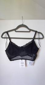Brassière résille noire Bershka, Bershka, Ophalen, Zwart, BH