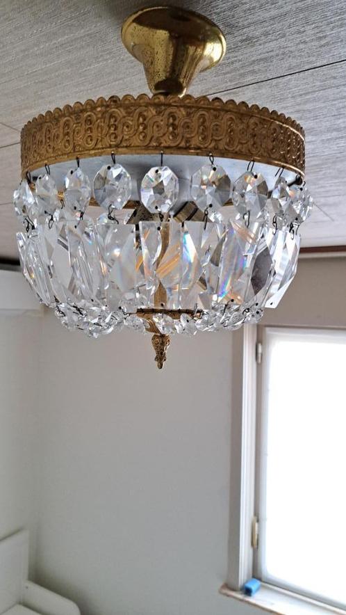 Kristallen Luster, Antiek en Kunst, Antiek | Glaswerk en Kristal, Ophalen