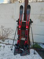 ski set (ski's, laarzen en stokken) - beginner, Ophalen, 160 tot 180 cm, Zo goed als nieuw, Carve