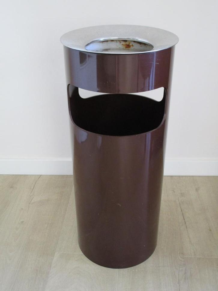 VINTAGE PARAPLUBAK - ASBAK - KARTELL - BRUIN - 1974, Huis en Inrichting, Woonaccessoires | Paraplubakken, Gebruikt, Kunststof