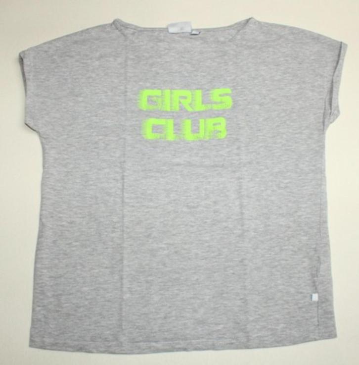 Grijs t-shirtje van Someone - maat 164, Kinderen en Baby's, Kinderkleding | Maat 164, Zo goed als nieuw, Meisje, Shirt of Longsleeve