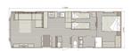 stacaravan Atlas Kensington - 2023, Caravans en Kamperen, Stacaravans, Tot en met 2