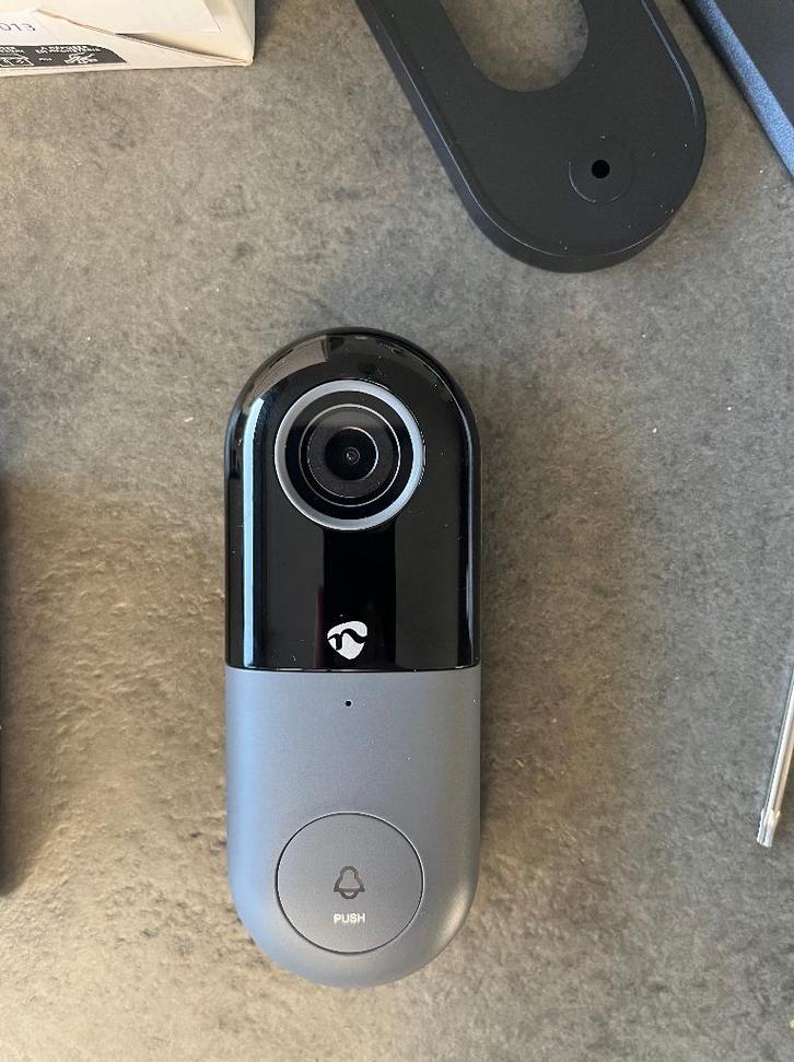 SmartLife Nedis Videodeurbel, Huis en Inrichting, Deurbellen, Nieuw, Bedraad, Bewegingsdetectiesensor, Compatibel met smartphone
