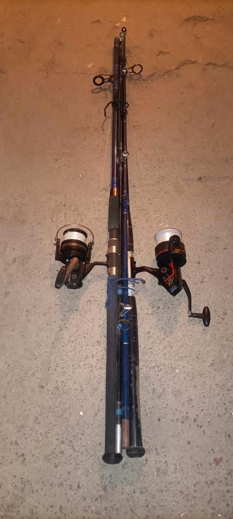 Matériel de pêche complet à vendre, Watersport en Boten, Hengelsport | Witvissen, Molen, Ophalen