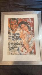 Décolage print van Mimmo Rotella, Antiek en Kunst, Ophalen of Verzenden