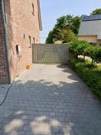 Ijzeren poort uit 1 stuk, Ophalen, Gebruikt, 150 tot 200 cm, IJzer