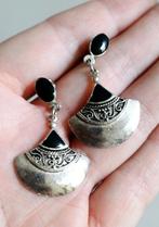 Boucles d'oreilles ethniques, Bijoux, Sacs & Beauté, Boucles d'oreilles, Enlèvement ou Envoi, Comme neuf, Noir