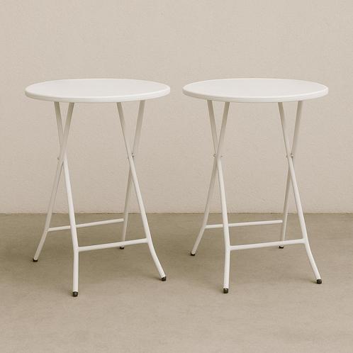 Statafel 80cm met stretch hoes, Hobby en Vrije tijd, Feestartikelen | Verhuur, Nieuw, Ophalen of Verzenden