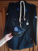 Képi + brigadekostuum van de Belgische gemeentelijke politie, Verzamelen, Militaria | Algemeen, Ophalen of Verzenden