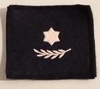 Rijkswacht velcro graad vest HHOO, Adjudant-Chef, Ophalen of Verzenden, Rijkswacht, Embleem of Badge
