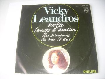 SINGLE 45E - Vicky Leandros - Notre Tango D'Amour, Enlèvement ou Envoi, 7 pouces, Pop, Single