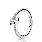 Pandora ring, Bijoux, Sacs & Beauté, Piercings, Enlèvement, Utilisé, Autres types, Avec strass