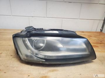 Audi A5 2007 - 2012 xenon koplamp rechts MET SCHADE zie foto beschikbaar voor biedingen