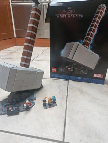 LEGO Marvel Infinity Saga - Le marteau de Thor (Mjolnir), Enlèvement ou Envoi, Lego