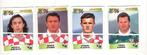 Panini Europa ' 96 / Kroatia / 4 stickers, Verzenden, Zo goed als nieuw, Poster, Plaatje of Sticker