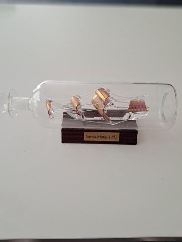 Glazen boot in fles geblazen, Enlèvement ou Envoi, Neuf