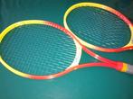 2 tennisrackets André Agassi, 2 badminton rackets Rucanor, Ophalen, Gebruikt, Racket, Overige merken