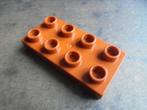 Lego Duplo Plate 2x4x0,5 (zie foto's) 5, Duplo, Briques en vrac, Utilisé, Enlèvement ou Envoi