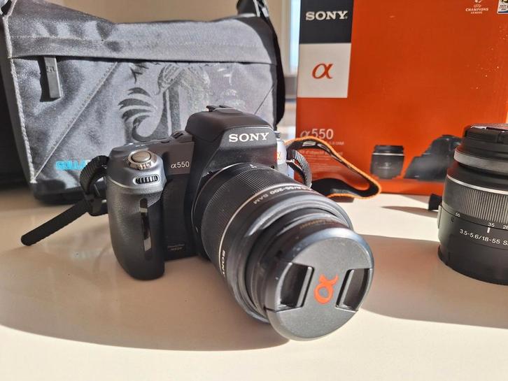 Sony alpha a550, Audio, Tv en Foto, Fotocamera's Digitaal, Sony, Ophalen
