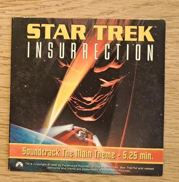 STAR TREK - CD Insurrection beschikbaar voor biedingen
