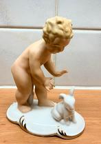 3 Porseleinen beeldjes kindjes, Enlèvement, Utilisé, Humain