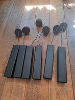 Zwarte pendel spots - Wever & Ducré (6stuks), Ophalen, Zo goed als nieuw